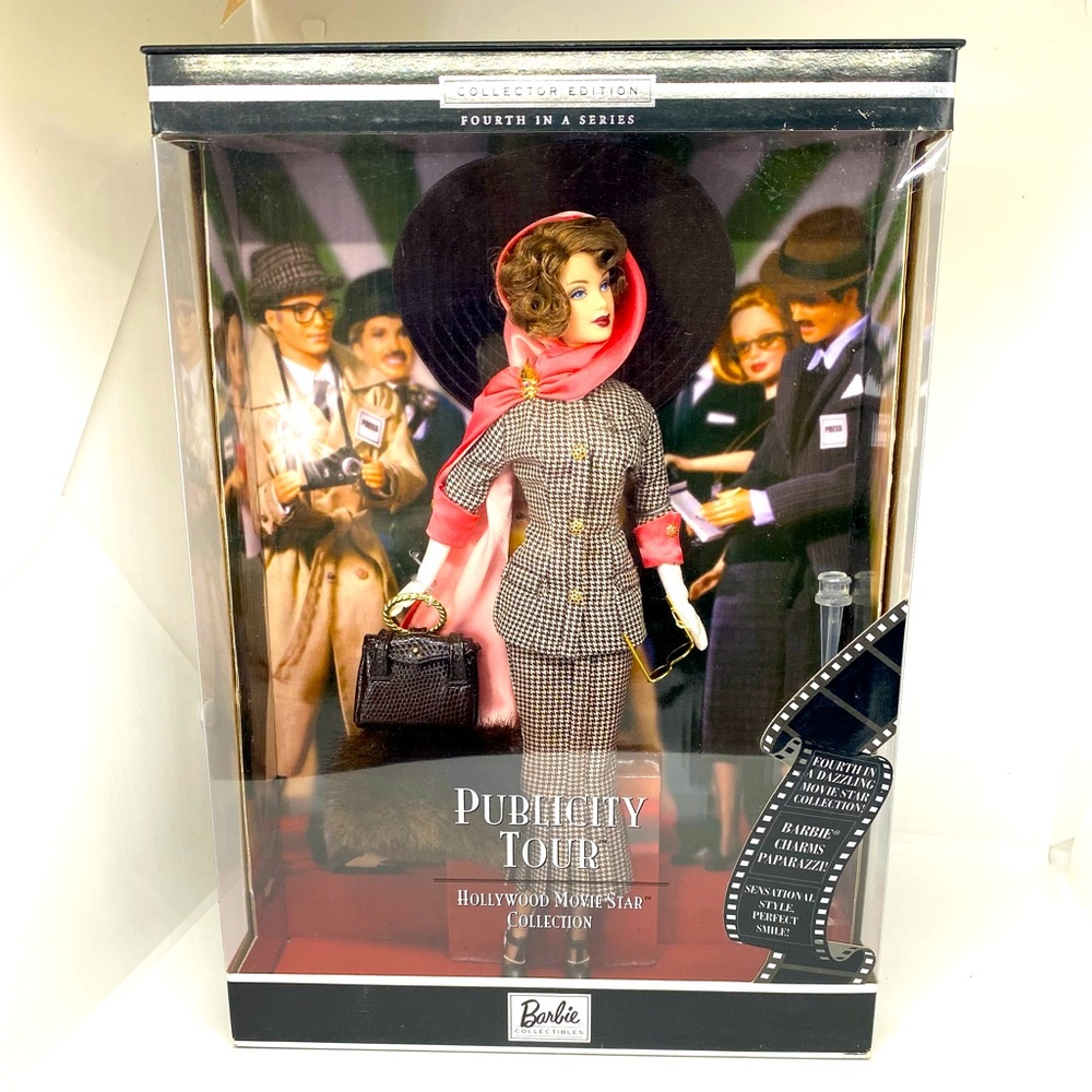 Publicity Tour Barbie💥2000~NIB~SOLD OUT💥Hollywood Movie Star Collection 4 Series